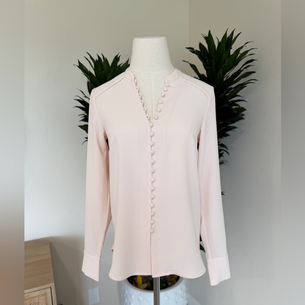 H&M Mini Button Top, Blush, SIZE: 6